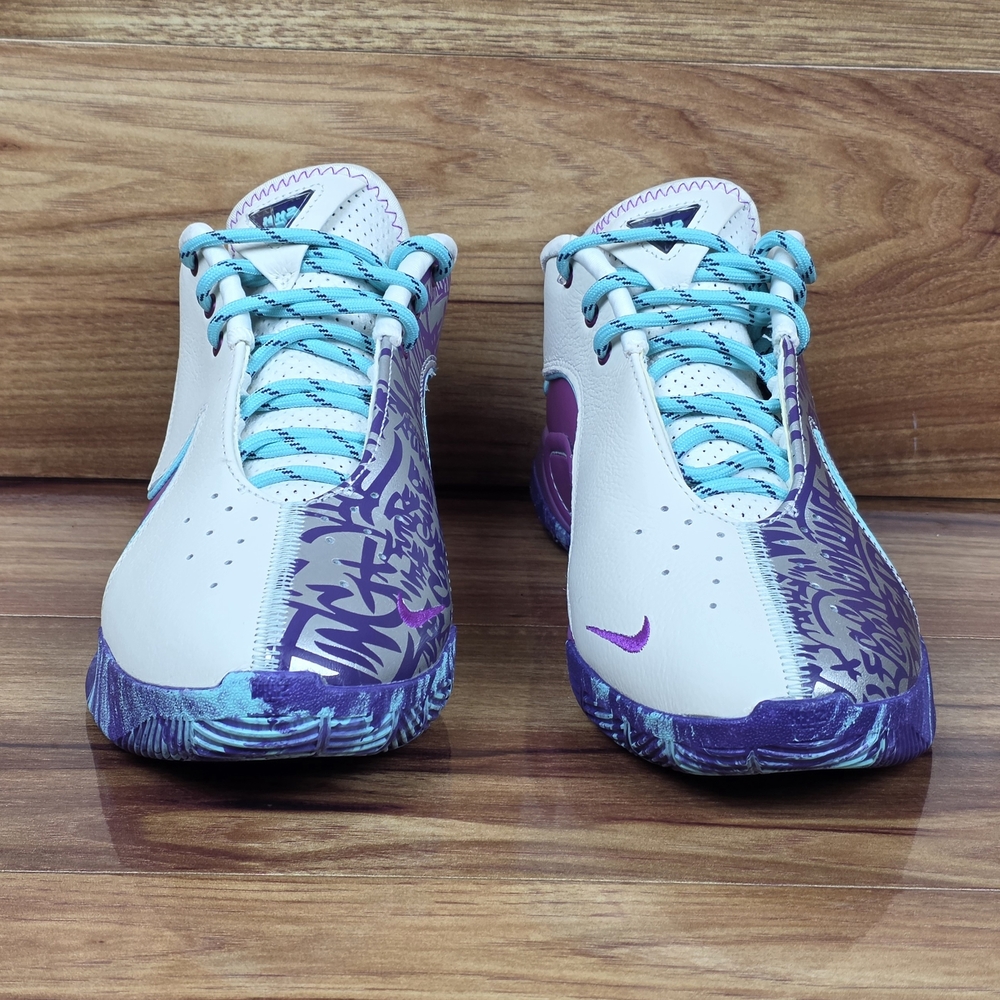 Nike LeBron XXII Frozen Grapes Basketball Shoes Mens Size 6 Women's Size 7.5 New - Picture 3 of 8